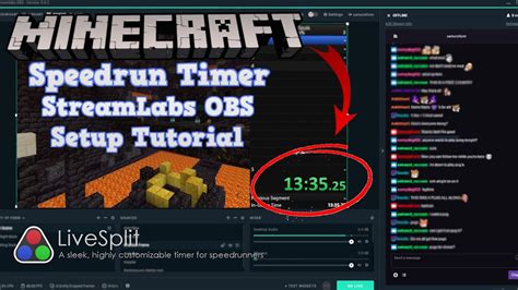 Minecraft speedruns, like any other speedrun, are separated into categories. . Minecraft speedrunning timer